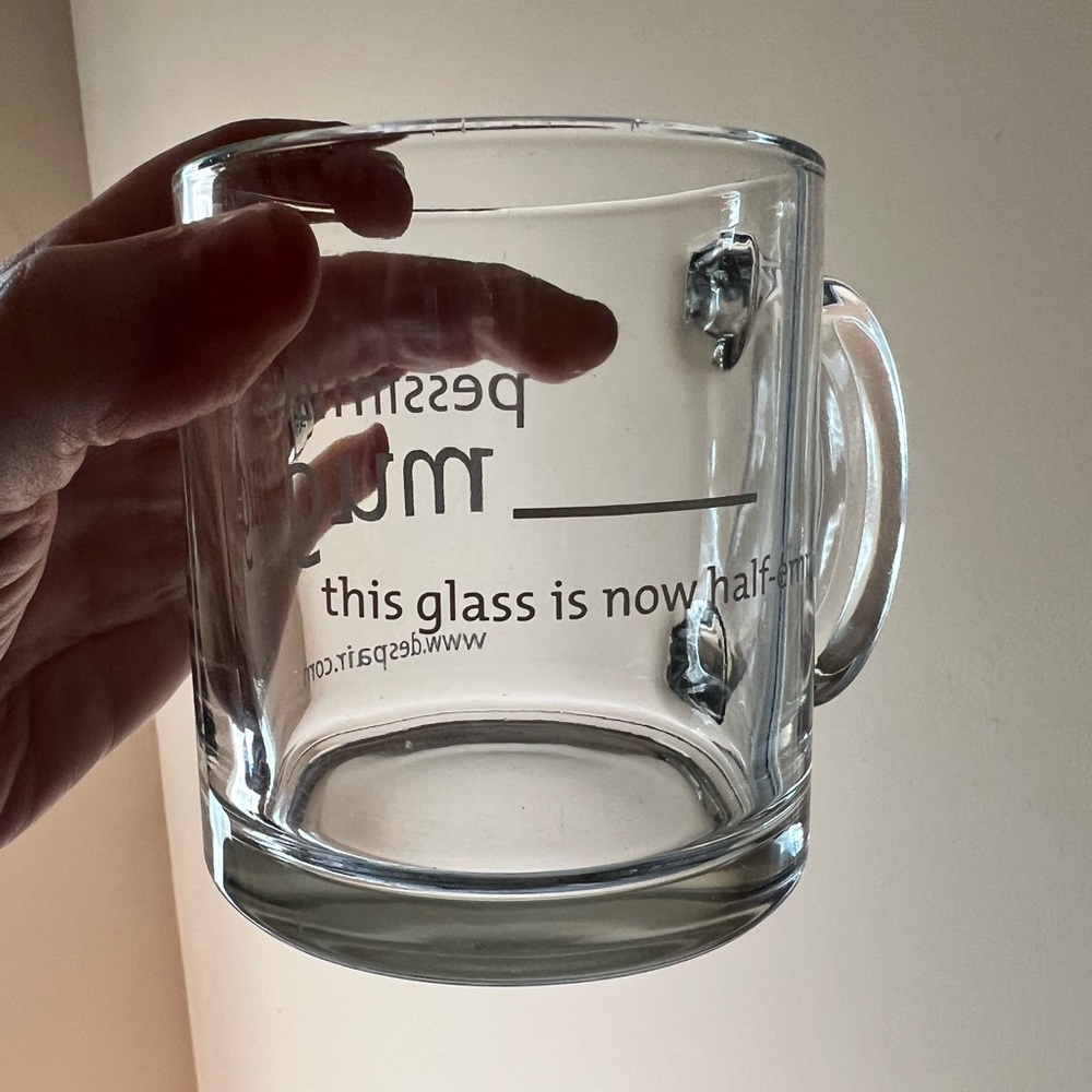 Glass mug - Picture 2 of 2
